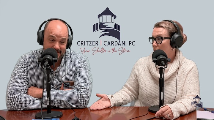On this legal video podcast chat with a Family Law Legal Agreement subject matter in our What To Do When... podcast series, please join our hosts Jackie Critzer and Scott Cardani as they share about What To Do When... The Unwed Break Up. This video and audio podcast episode focuses on a legal process where those who are unwed break up.